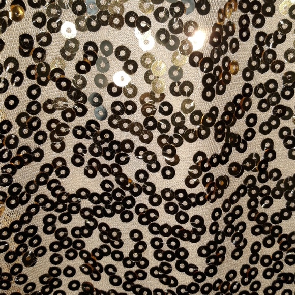 Beautiful Gold Sequin Dress - Picture 6 of 8